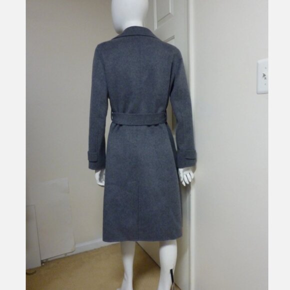 Theory 'Oaklane DF New Divid' Wool & Cashmere Coat - Picture 6 of 7